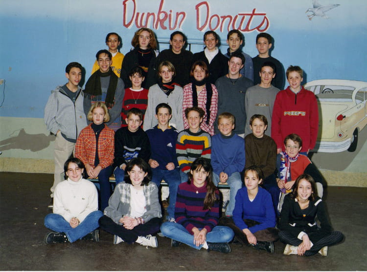 Photo de classe Classe de 4°1 de 1999, Collège Gaston Roupnel Copains