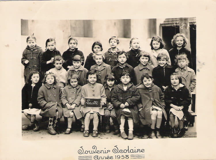 Photo de classe Primaire?? de 1958, ECOLE LORETTE Copains d'avant