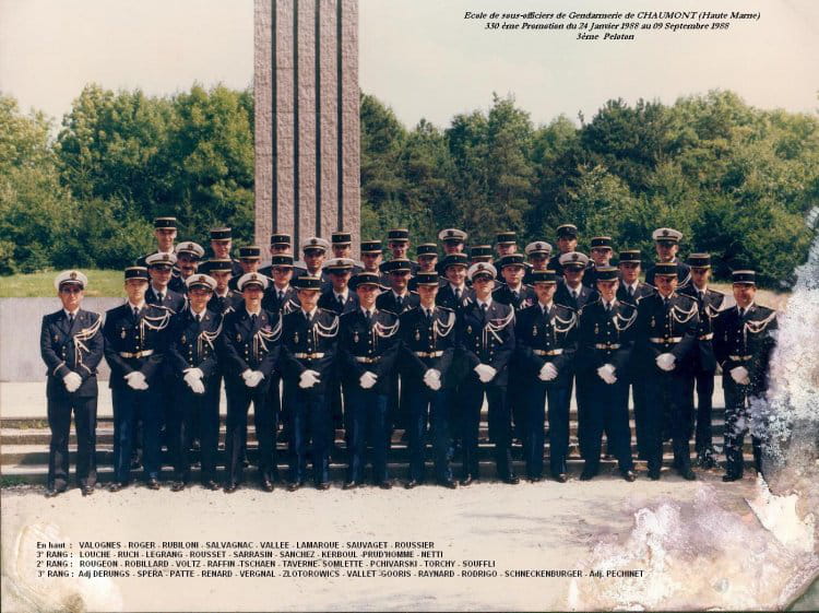 PIN'S ÉCOLE DE Sous-Officiers de la Gendarmerie Nationale de Chaumont