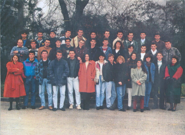 Photo de classe BTSA TC 1 & 2 de 1991, LA RAQUE - Copains d'avant