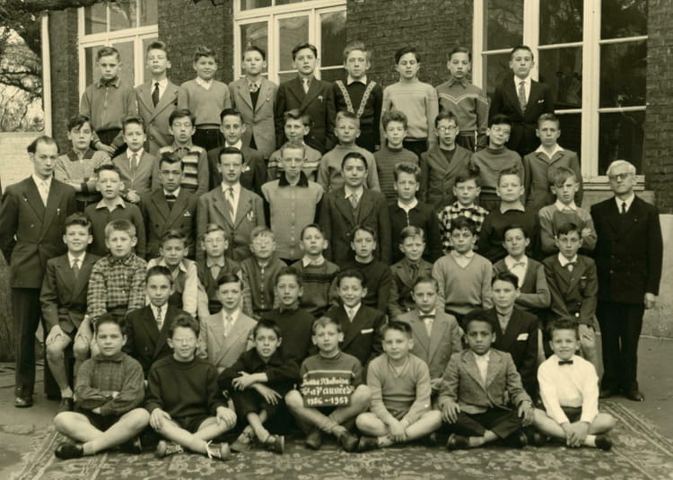 Photo de classe 7me année de 1956, ECOLE SAINT AMBROISE Copains d'avant