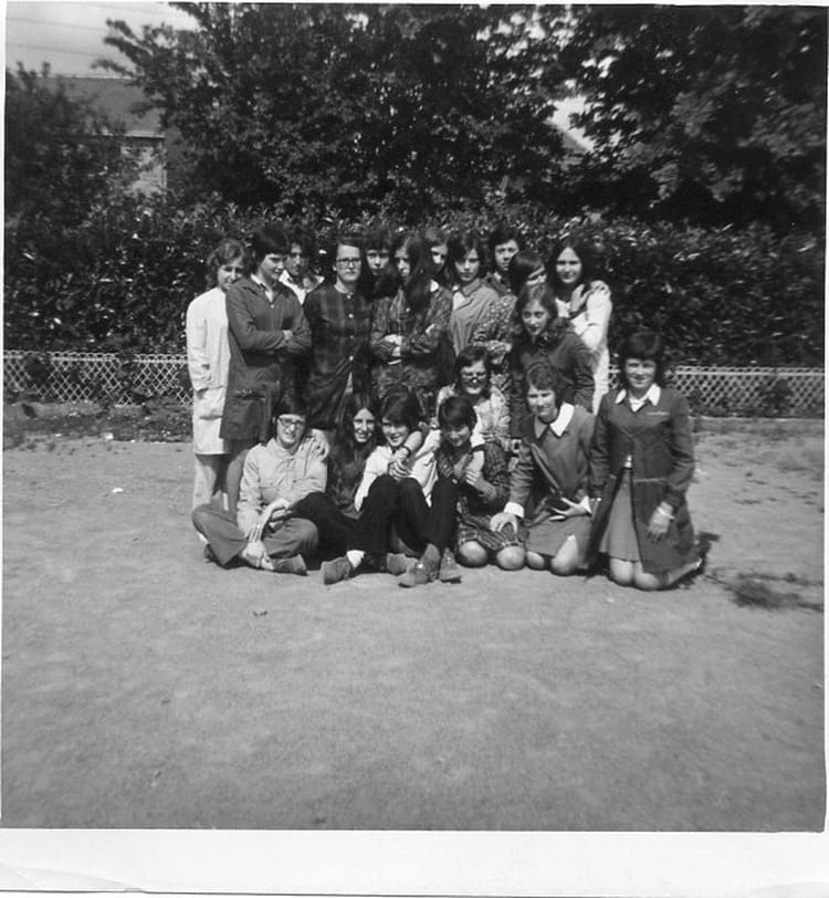 Photo de classe 4ème 19691970 de 1970, Collège Notredame De Lourdes