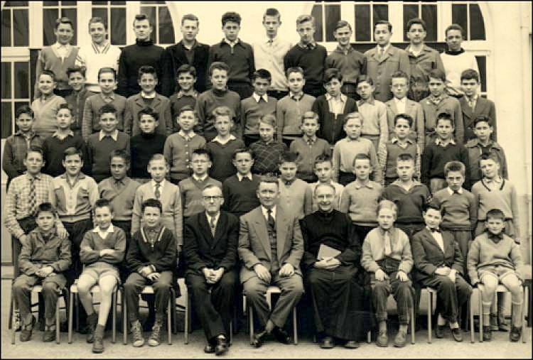 Photo de classe................... de 1956, Collège Saintsulpice