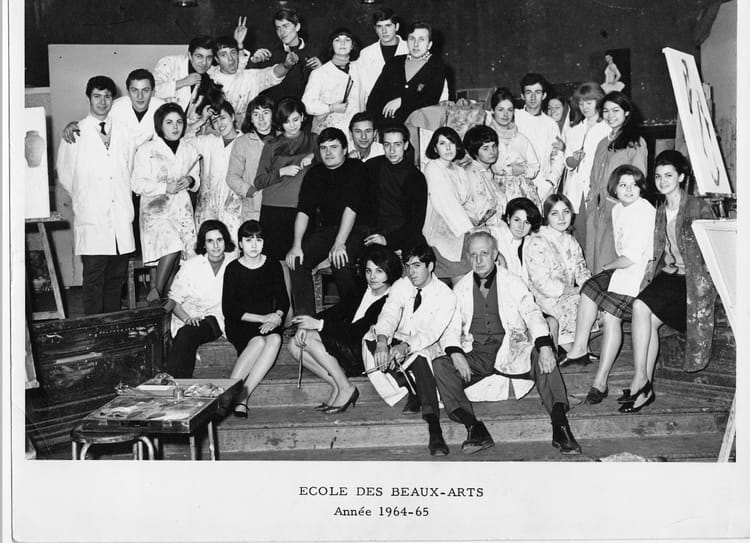 Photo de classe Atelier peinture M. Canepat de 1964, Ecole Des Beaux Arts à Marseille Copains Photo de classe Atelier peinture M. Canepat de 1964, Ecole Des Beaux Arts à Marseille Copains