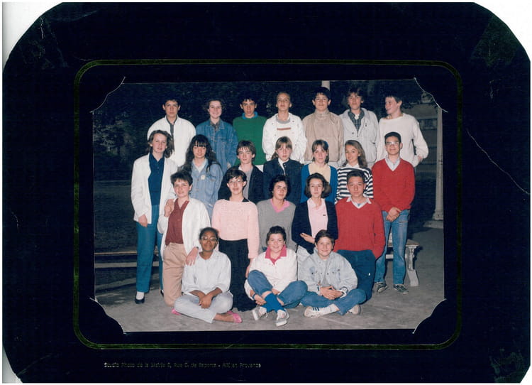 Photo Argentique Ancienne - Classe Du Lycée Mignet D'Aix-en-Provence (1941-1942) - Vintage