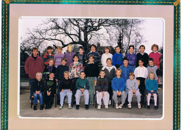Photo de classe Cm2 de 1993, Ecole Primaire (Illeville Sur Montfort