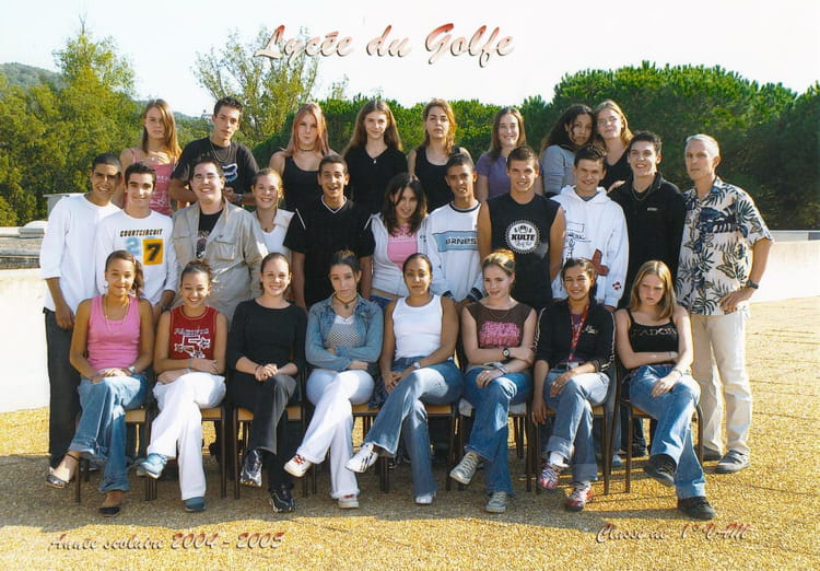 Photo de classe 1 Vam de 2004, Lycée Du Golfe De Saint-tropez - Copains