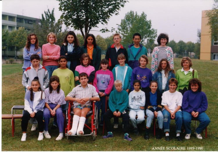 Lydia Roussey Photo de classe 4ème3 de 1989, Collège Jean Rostand - Copains d'avant