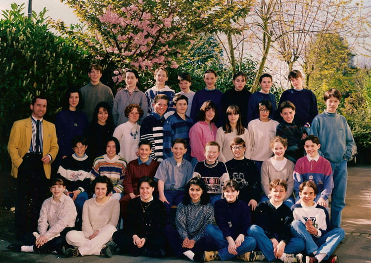 Photo de classe 4ème de 1995, Collège Saintfrançois D'assise Copains