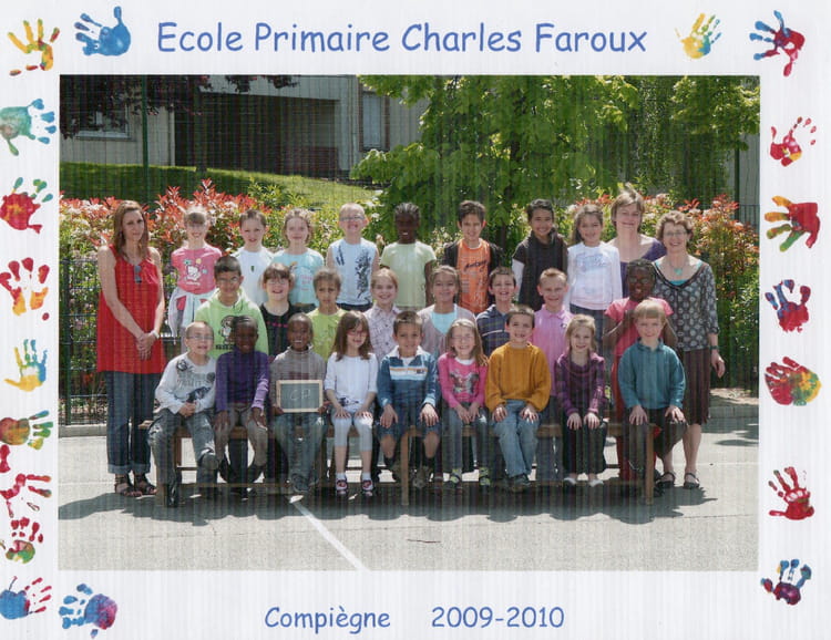 Photo de classe école Charles Faroux A de 2009, école Charles Faroux A