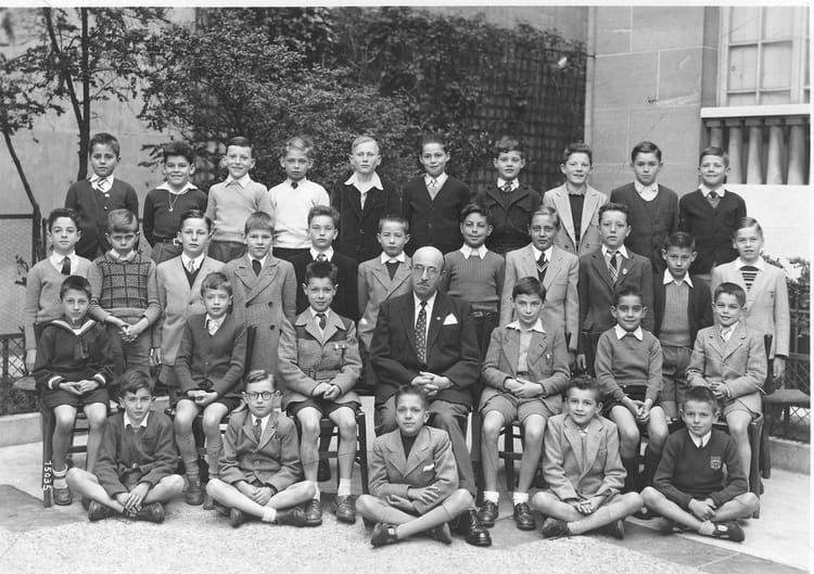 Photo de classe Classe de 7e St Louis de Gonzague de 1950, Collège