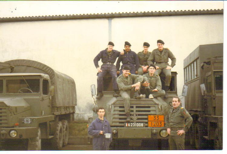 Photo de classe Photo de groupe de 1984, 503 Rcc - Copains d'avant