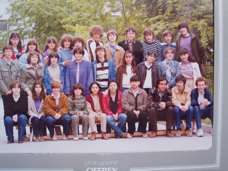 Photo De Classe 3EME 3 De 1980 Coll ge Ennemond Richard Copains D avant