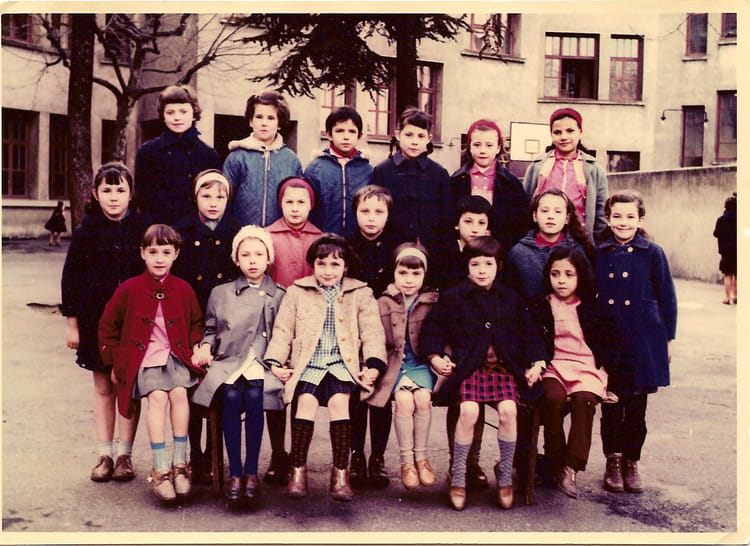 Photo de classe LAMARTINE STCHAMOND de 1964, ECOLE ALPHONSE DE