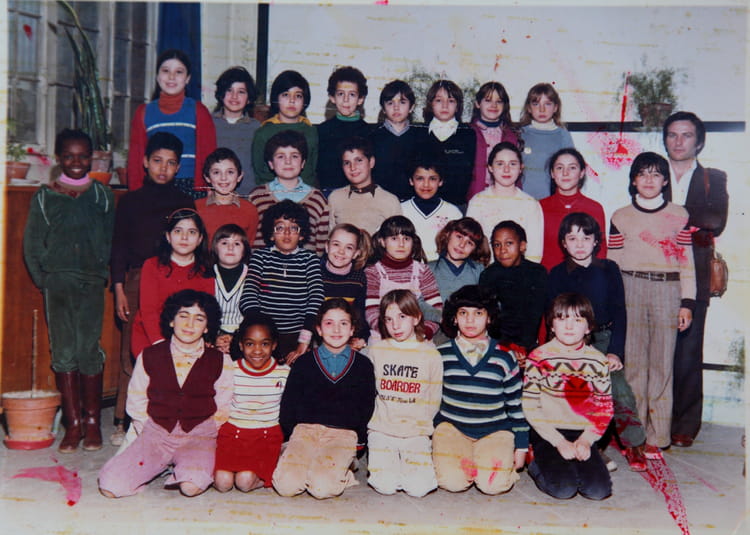 Photo de classe CM1 Ecole Anatole France Saint Denis de 1979, ECOLE