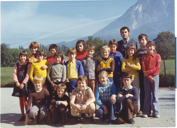 Photo de classe CM2 de 1976, Ecole Drumettaz (Drumettaz Clarafond
