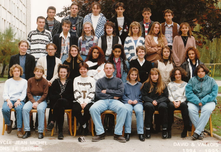 Photo de classe Terminale STT Compta de 1994, Lycée Jean Michel ...