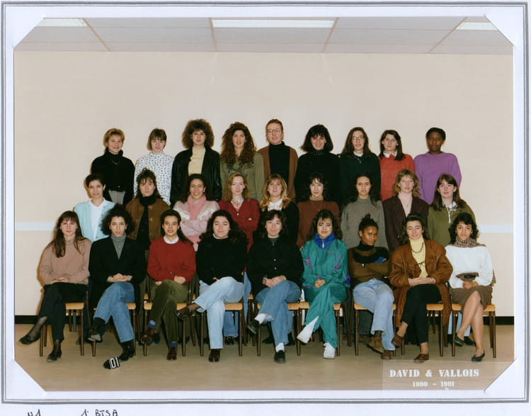 Photo de classe 1 BTS A de 1991, Lycée Saint-exupéry - Copains d'avant