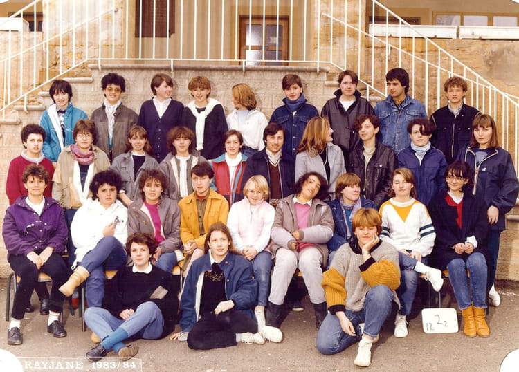 Photo de classe 83-84 seconde 2 de 1984, Lycée Julien Wittmer - Copains ...