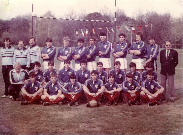 Photo de classe Tournoi Fira Varsovie 1984 de 1984, équipe De France De
