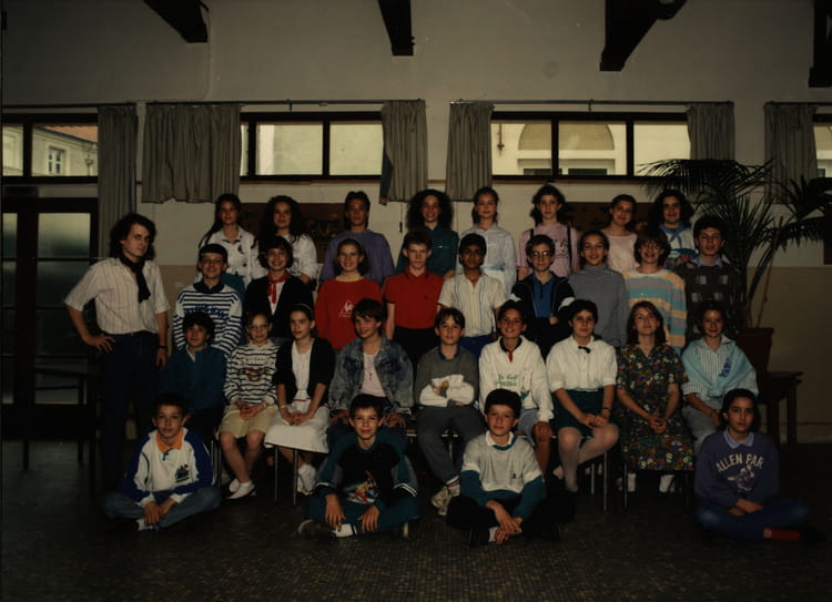 Photo de classe 5eA 8788 de 1988, Collège Notredame Copains d'avant