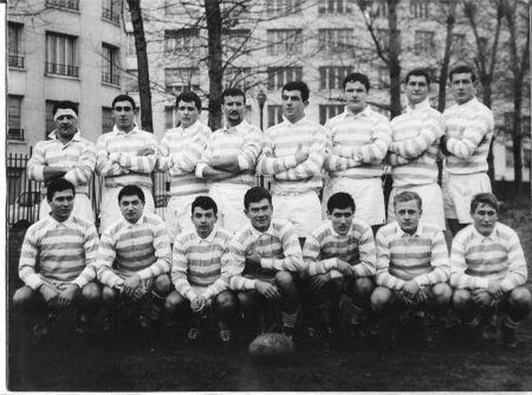 Photo de classe Equipe 1 64/65 de 1964, Racing Club De France Rugby