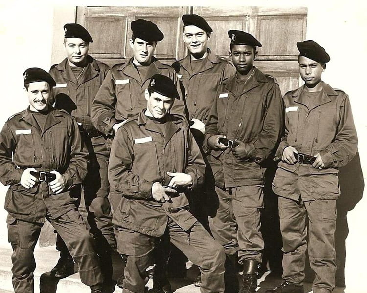 Photo de classe 1ERE SEMAINE D'INCORPORATION de 1974, 45 Regiment Du