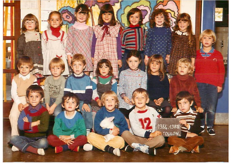 Photo de classe MATERNELLE de 1984, ECOLE PRIMAIRE - Copains d'avant