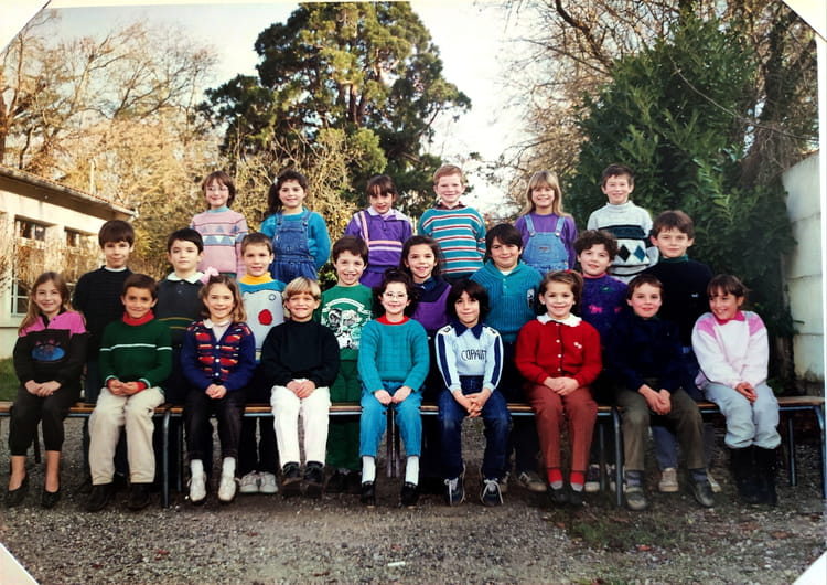 Photo de classe CP 1989 1990 de 1989, ECOLE RENE CASSIN - Copains d'avant