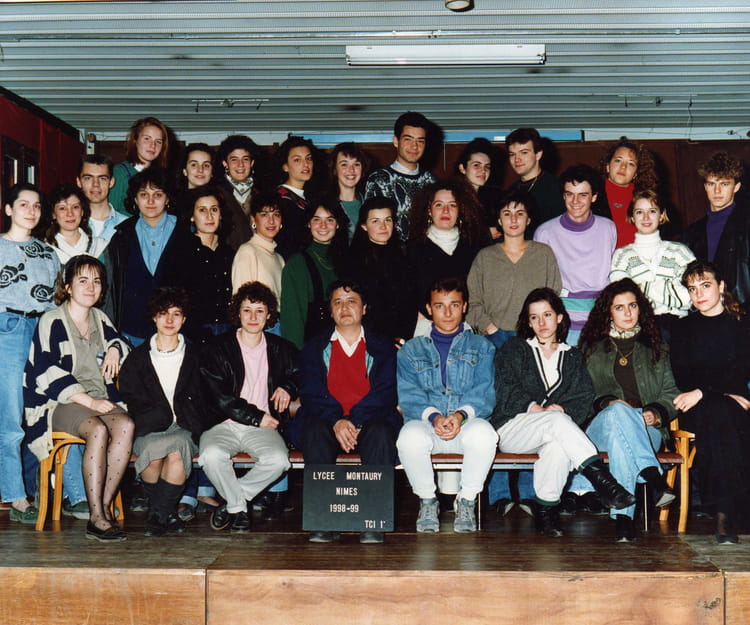 Photo de classe BTS CI 1ère année de 1988, Bts Commerce International ...