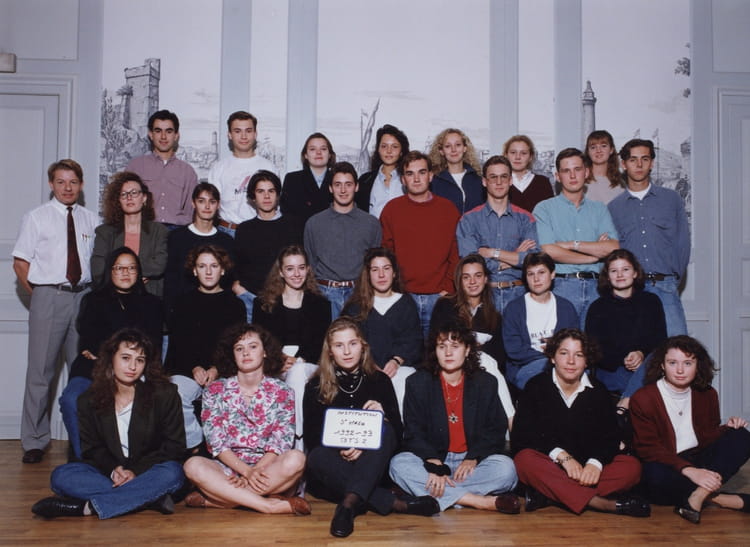 Photo de classe BTS CI 2ème année de 1992, BTS LA PROVIDENCE - Copains ...