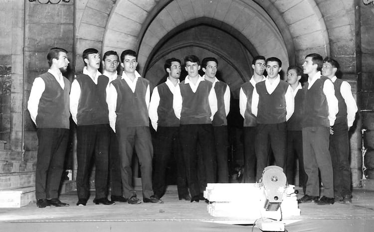 Photo de classe Quatrième année de 1966, Ecole Normale D'instituteurs