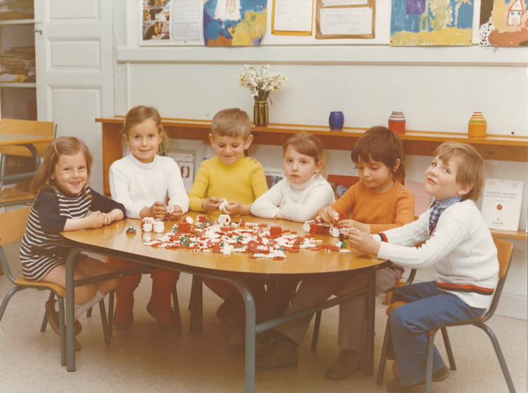 Photo de classe MATERNELLE 2 EME ANNEE de 1972, Ecole Sainte Jeanne D