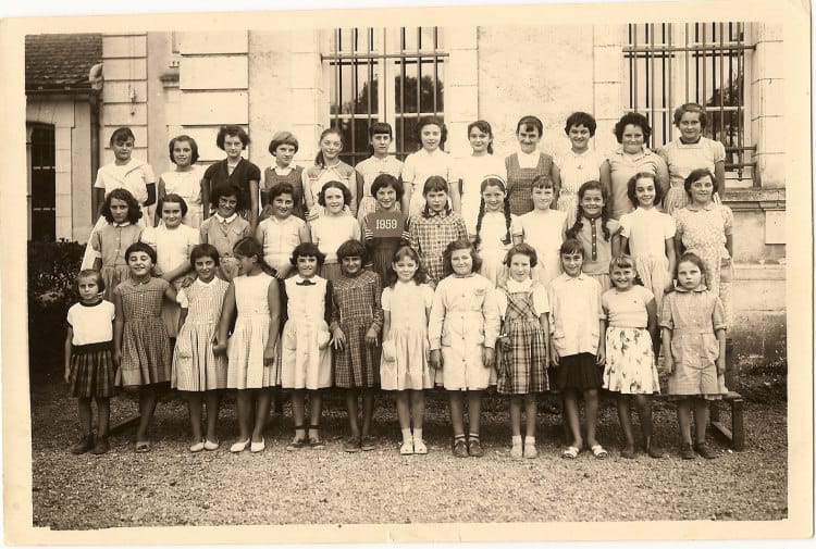 Photo de classe CM 1 de 1970, Ecole Du Champ De Foire (Villebois