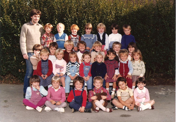 Photo de classe PS de Maternelle de 1983, Ecole De La Rouillee (Coucy