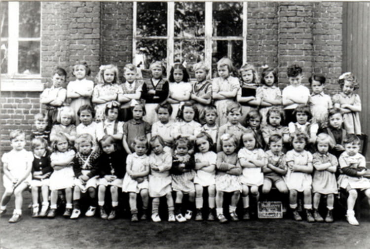 Photo de classe Ecole Saint Alphonse de 1951, ECOLE SAINT ALPHONSE