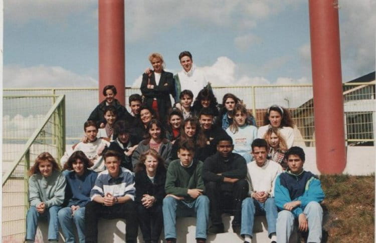Photo de classe 1ère G2 de 1991, Lycée Louise Michel - Copains d'avant