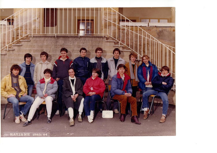 Photo de classe TC Julien Wittmer de 1984, LEGTPJULIEN WITTMER ...
