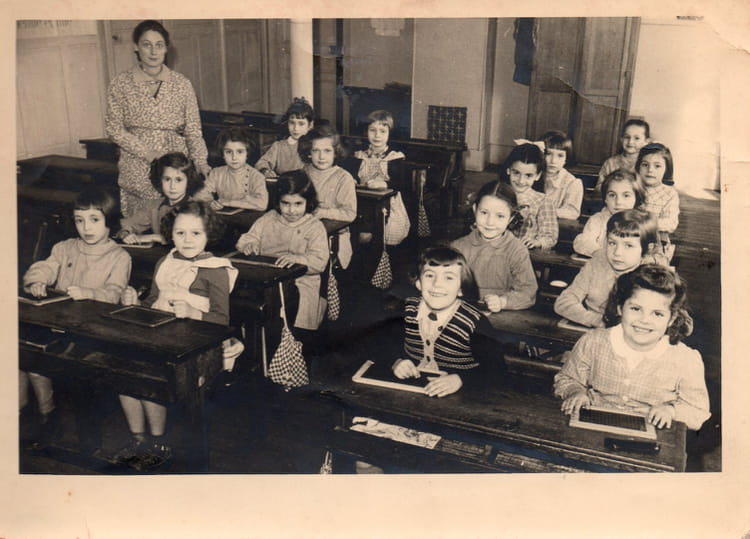 Photo de classe Cp de 1953, ECOLE LA MOTTE PICQUET Copains d'avant