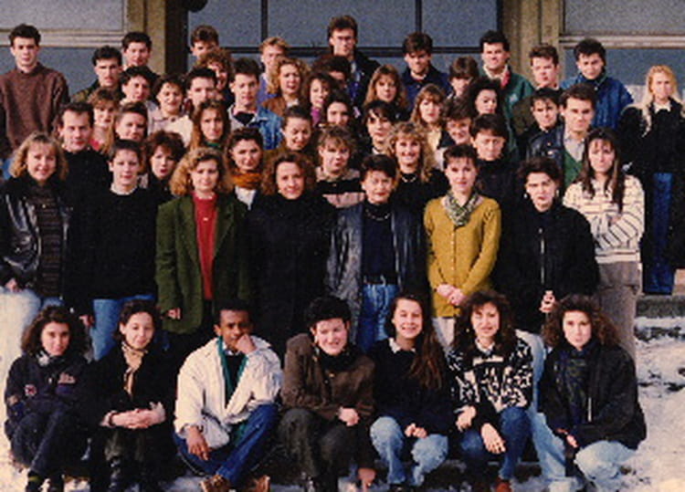 Photo de classe BTS ACTION COMMERCIALE de 1990, Lycée Lamartine ...