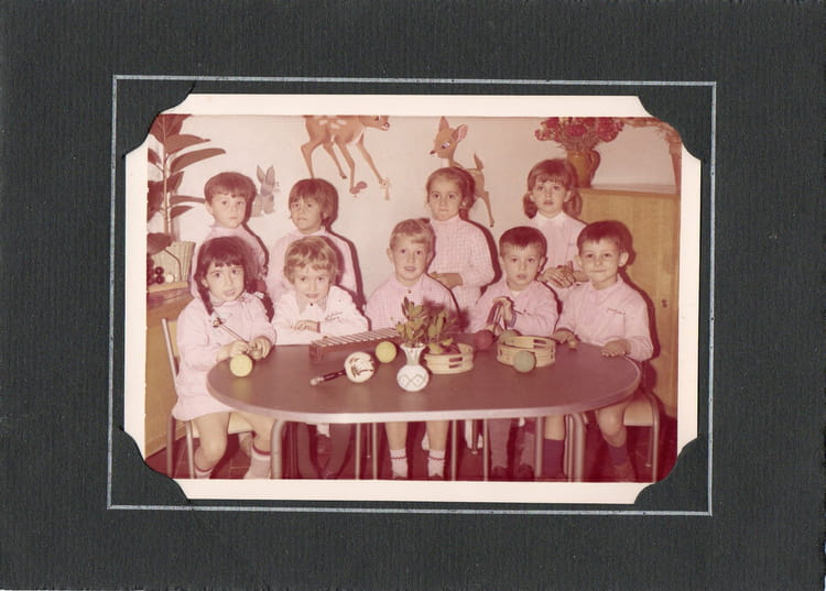 Photo de classe Maternelle aix en provence de 1965, école Maternelle Du