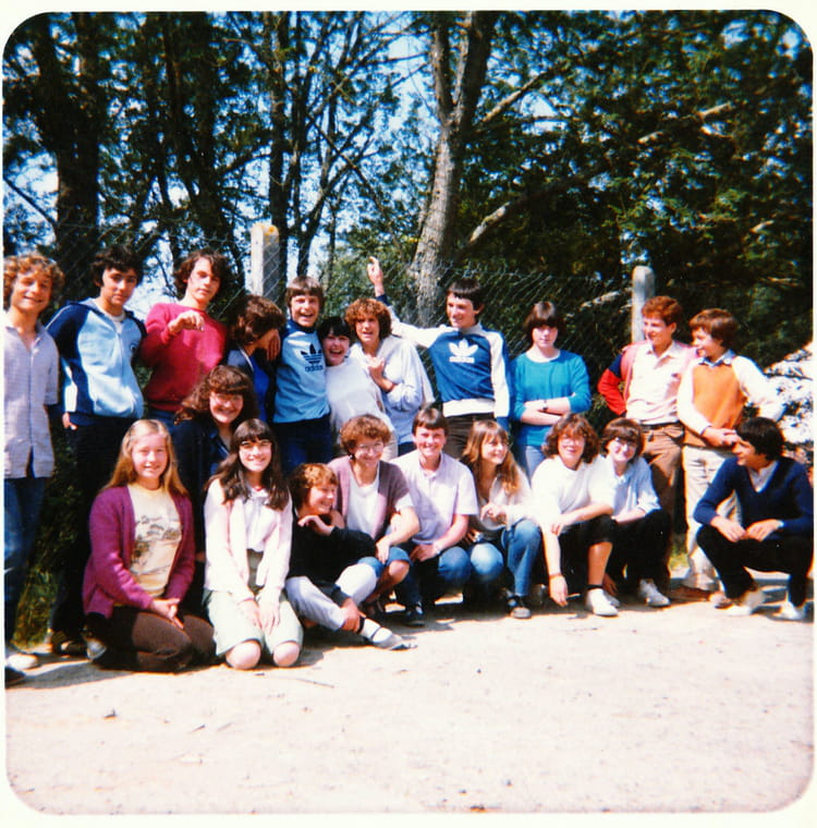 Photo de classe 3°A de 1981, Collège Saintjacques Copains d'avant