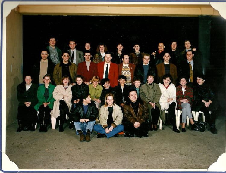 Photo de classe BTS Force de Vente 1992-1993 de 1993, LYCEE THOMAS ...