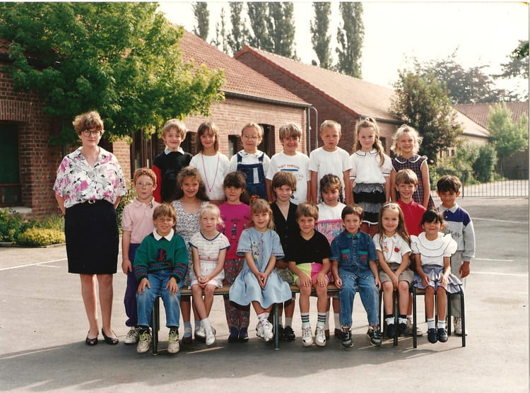 Photo de classe Mme Dabrowski de 1992, Ecole Georges Brassens ...