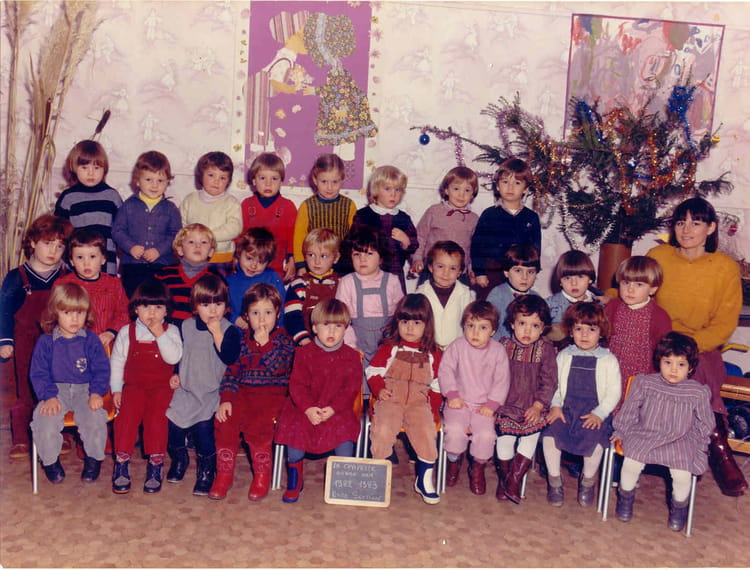Photo de classe Petite section de 1983, ECOLE SAINTE MARIE - Copains d ...