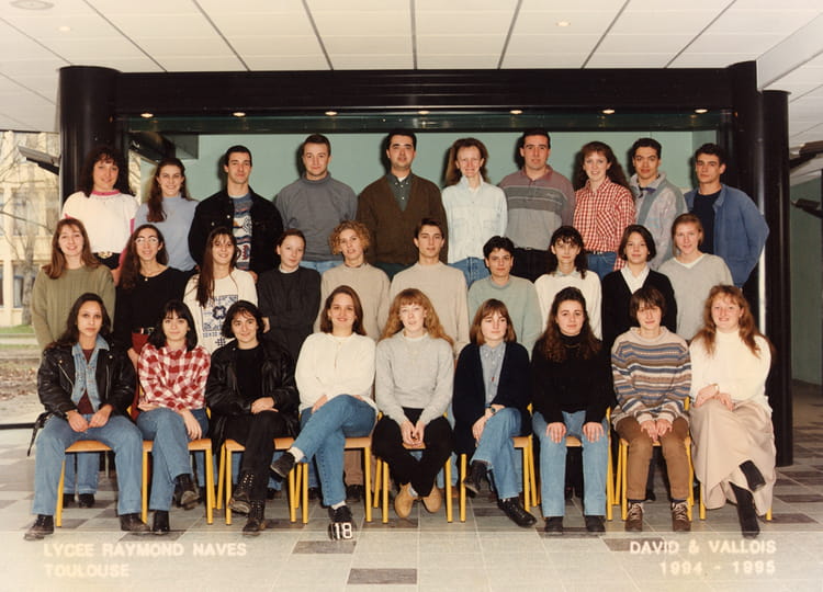 Photo de classe BTS 1ERE ANNEE 94-95 de 1994, Bts Comptabilité Et ...