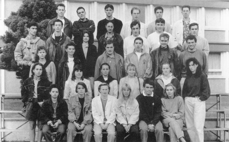 Photo de classe 1992 - BTS IG 2ème année de 1992, Lycée Notre-dame De ...