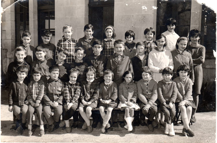 Photo de classe Bordas de 1967, Ecole Primaire (Grun Bordas) Copains