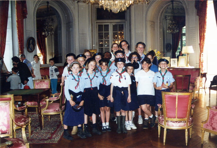 Photo de classe Camp 1995 de 1995, Scout Unitaire De France Copains d