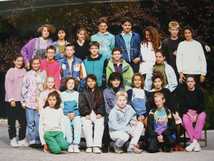 Photo De Classe 5 7 Ou 4 5 De 1991 Coll ge Ennemond Richard Copains 